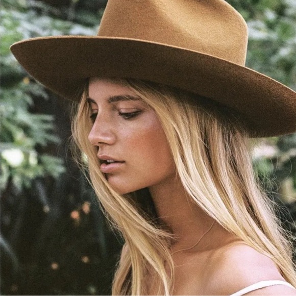 Serra Stetson Rancher Style Felt Hat Beige Crème Nude New with tag One size - Picture 6 of 6